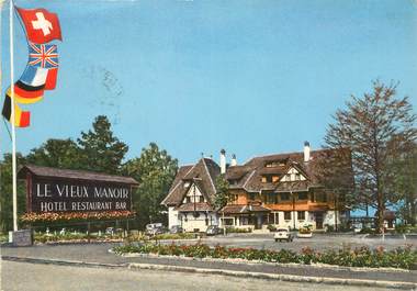 CPSM SUISSE "Meyriez Morat, Hotel le vieux Manoir"