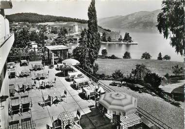 CPSM SUISSE "Spiez, Hotel Strandhotel Belvedere"