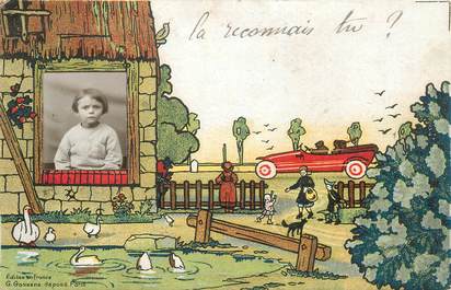 CARTE PHOTO ENFANT / ECOLE