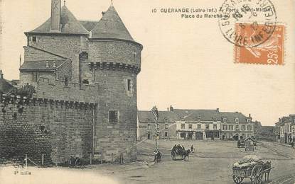 CPA FRANCE 44 "Guérande, la place du Marché au Bois"