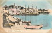 06 Alpe Maritime CPA FRANCE 06 "Cannes, le port" / CARTE PRECURSEUR