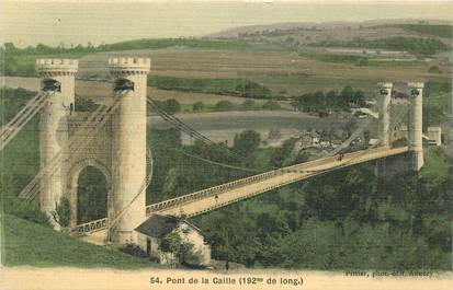 CPA FRANCE 74 "Pont de la Caille"