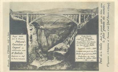 CPA FRANCE 74 "Pont de la Caille"