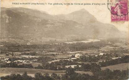 CPA FRANCE 74 "Thiez le Nanty"