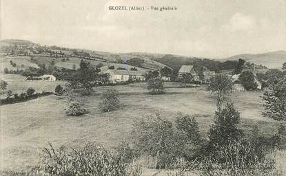 CPA FRANCE 03 "Glozel, vue générale"