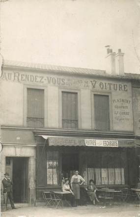 CARTE PHOTO CAFÉ / RESTAURANT "Au rendez vous des Ouvriers"