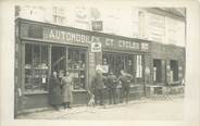 Theme CARTE PHOTO PARIS XX / COMMERCE "Automobiles et Cycles, rue du Clos"