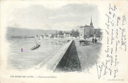 CPA FRANCE 69 "Fontaines sur Saone"