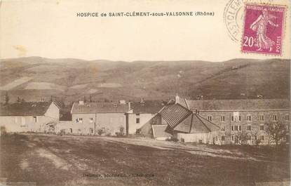 CPA FRANCE 69 "Saint Clément sous Valsonne, l'Hospice"