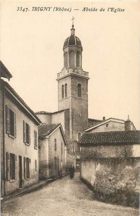 CPA FRANCE 69 "Irigny, abside de l'Eglise"