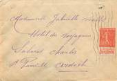 Marcophilie (Lettre Et Cartes) MARCOPHILIE FRANCE / BANDE PUBLICITAIRE sur lettre enveloppe