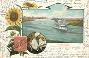 Marcophilie (Lettre Et Cartes) MARCOPHILIE POSTE MARITIME sur CPA EGYPTE Port Saïd / PAQUEBOT