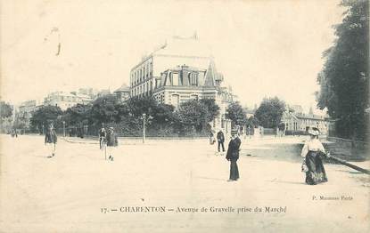 CPA FRANCE 94 "Charenton, avenue de Gravelle"