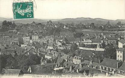 / CPA FRANCE 64 "Oloron, vue générale du quartier Sainte Marie"