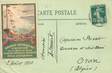 MARCOPHILIE VIGNETTE sur CPA FRANCE 76 Le Havre / Aviation