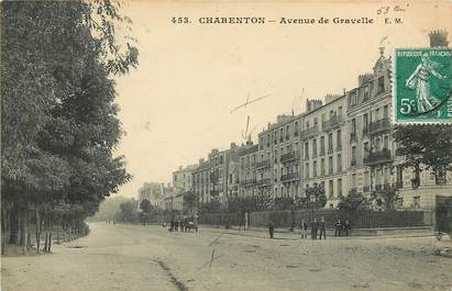 CPA FRANCE 94 "Charenton, avenue de Gravelle"