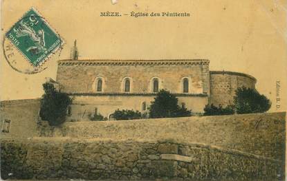 - CPA FRANCE 34 "Mèze, Eglise des Pénitents"