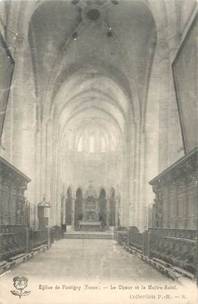 - CPA FRANCE 89 "Eglise de Pontigny"