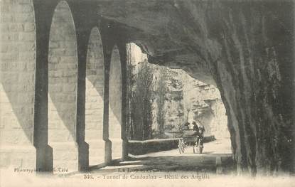 CPA FRANCE 46 "Tunnel de Candoulou"