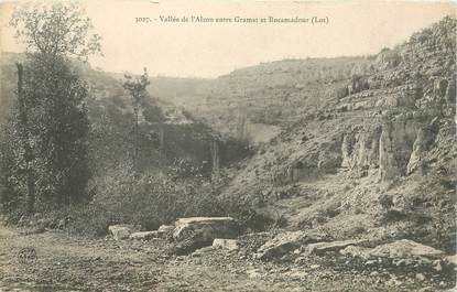 CPA FRANCE 46 "Vallée de l'Alzou entre Gramat et Rocamadour"