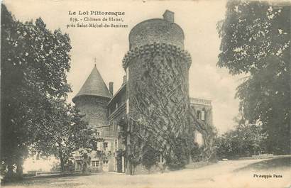 CPA FRANCE 46 "Chateau de Blanat près Saint Michel de Banières"