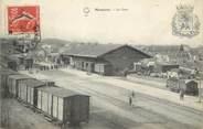 72 Sarthe / CPA FRANCE 72 "Mamers, la gare"