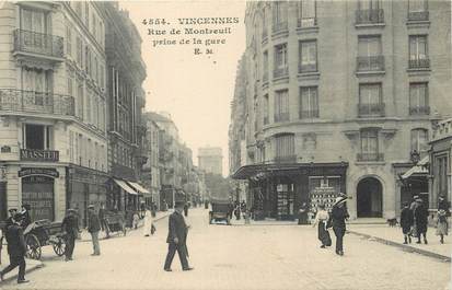 / CPA FRANCE 94 "Vincennes, rue de Montreuil"
