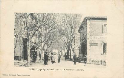 CPA FRANCE 30 "Saint Hippolyte du Fort, le Bld Gambetta"