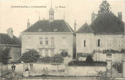 CPA FRANCE 21 "Champagne sur Vingeanne, la Mairie"