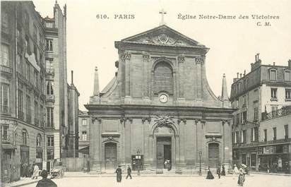 CPA FRANCE 75002 "Paris, Eglise Notre Dame des Victoires"