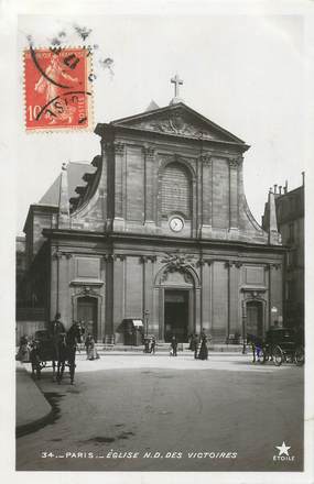 CPA FRANCE 75002 "Paris, Eglise Notre Dame des Victoires"