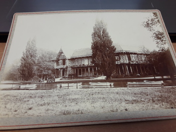 PHOTO FRANCE 94 "Bois de Vincennes, Pavillon des Forêts, 1896"