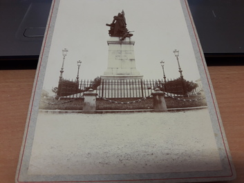 PHOTO FRANCE 92 "Monument de la Défense à Courbevoie, 1897"