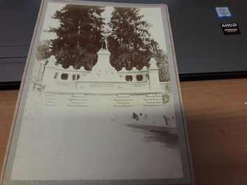 PHOTO FRANCE 92 "Ville d'Avray, Monument Gambetta, 1895"