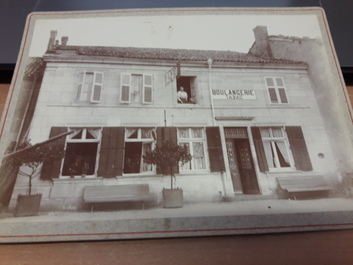 PHOTO FRANCE 63 "Billom, Maison Herbillon, 1897" / BOULANGERIE