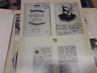 RARE LOT 60 PLANCHES dans chemise en tissu sur le compositeur Tchèque DVORAK Antonin (1841/1904), directeur du conservatoire de New York et de Prague / MUSIQUE