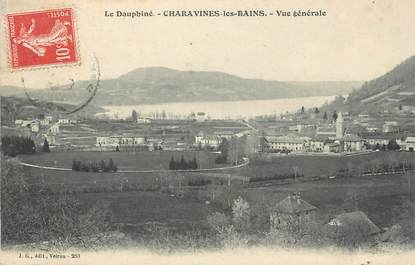 / CPA FRANCE 38 "Charavines les Bains, vue générale "