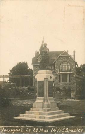 CARTE PHOTO FRANCE NON SITUÉE/ Monument aux morts