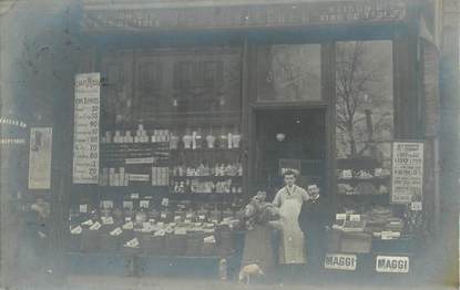 CARTE PHOTO FRANCE NON SITUÉE / ÉPICERIE