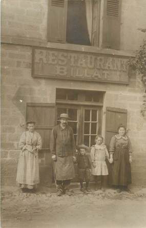 CARTE PHOTO FRANCE NON SITUÉE / RESTAURANT