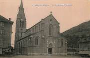 38 Isere / CPA FRANCE 38 "Allevard, l'église "