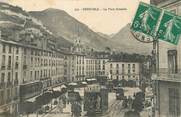 38 Isere / CPA FRANCE 38 "Grenoble, la place Grenelle"