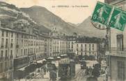 38 Isere / CPA FRANCE 38 "Grenoble, la place Grenelle"