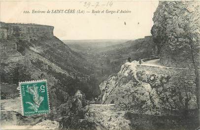 CPA FRANCE 46 "Autoire, les Gorges"