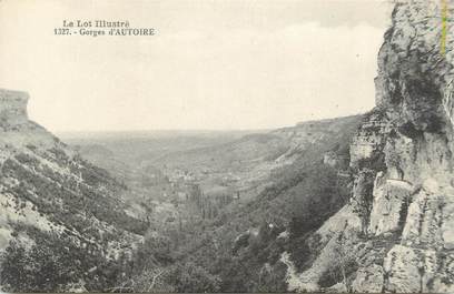 CPA FRANCE 46 "Autoire, Gorges"