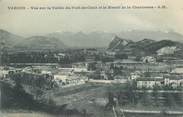 38 Isere / CPA FRANCE 38 "Varces, vue sur la vallée du pont de Claix et le massif de la Chartreuse"