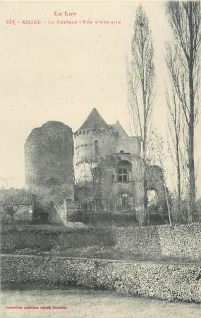 CPA FRANCE 46 "Assier, le Chateau"