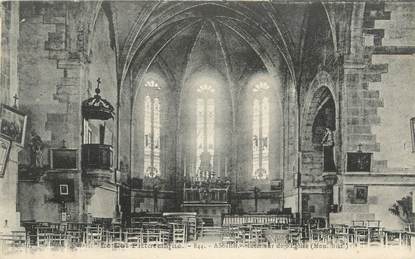 CPA FRANCE 46 "Assier, interieur de l'Eglise"