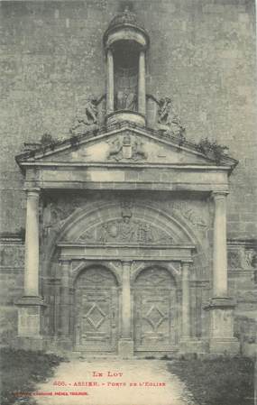 CPA FRANCE 46 "Assier, porte de l'Eglise"