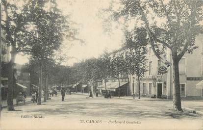 CPA FRANCE 46 "Cahors, le Boulevard Gambella"